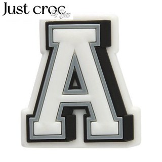 【Just Croc】ตัวติดรองเท้า Croc JIbbitz ลายตัวอักษร A The Letter B น่ารัก 10 แบบ DIY