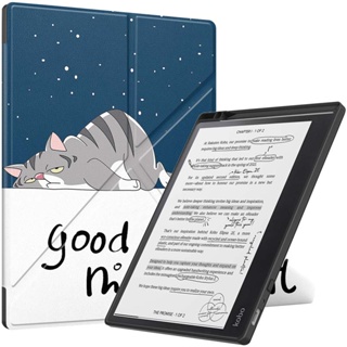 เคสหนัง PU นิ่ม ฝาพับ กันกระแทก พร้อมช่องใส่ปากกา สําหรับ Kobo Elipsa 2E Elipsa2E 10.3 นิ้ว case