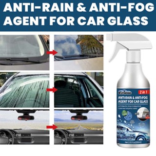 Rayhong Car Glass Anti-Fog Rainproof Agent Windshield Coating Cleaning Defogging Waterproof Spray Ready Stock