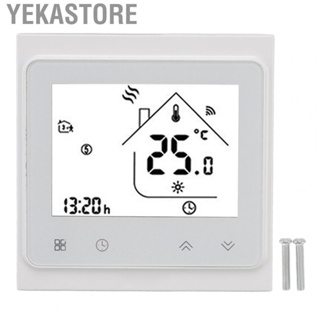 Yekastore Control Thermostat  AC95‑240V NTC  Temperature Controller with Screws for Indoor Use