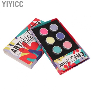 Yiyicc Face  Set 6 Bright Colors 108g Washable Fast Drying Multi Purpose