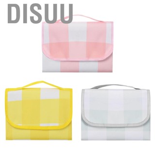 Disuu Picnic  Nordic Style Plaid Thickened Oxford Cloth Foldable Picnic Mat for Multiplayer Outdoor