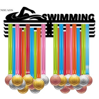 1Set Swimming Medal Hanger Display Sports Medal Holder Over 60+ Medals Award Iron Holder Rack Frame Wall Mounted Hanging for Medalist Runner Soccer Gymnastics Marathon Athlete Gift