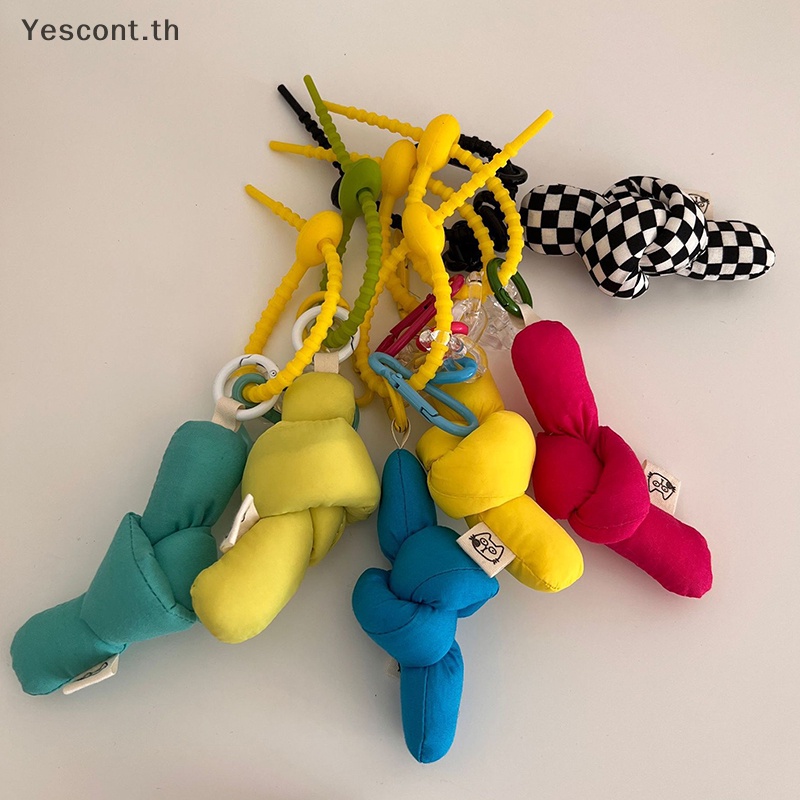 Yescont พวงกุญแจซิลิโคน พิมพ์ลายตาราง พร้อมสายคล้องมือ สําหรับห้อยโทรศัพท์มือถือ ของขวัญ