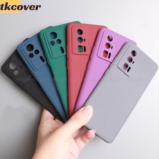 เคสโทรศัพท์มือถือแบบนิ่ม ผิวด้าน ลายหินทราย หรูหรา สําหรับ Xiaomi Poco F5 X5 Pro M5S C40 C55 F4