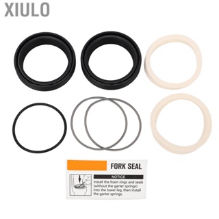 Xiulo Front  Oil Seal Kit Stainless Steel Rubber Mountain Bike Front  Damper Oil  Replacement for 40mm Inner Tube