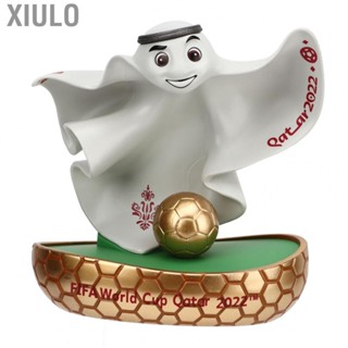 Xiulo Qatar World Cup Mascot  Laeeb Mascot Decorations Court Base   PVC  for Gifts