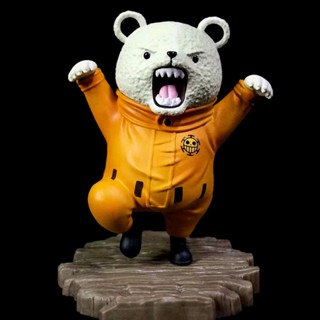 ฟิกเกอร์อนิเมะ One Piece Bepo Bear Kung Fu Bepo สําหรับตกแต่งโต๊ะ