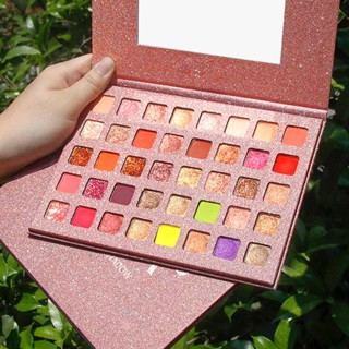 พร้อมส่ง พาเลทอายแชโดว์ 40 สี กันน้ํา หลากสี