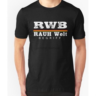 ขายดี เสื้อยืดคอกลม ผ้าฝ้าย พิมพ์ลายรถยนต์ ger rwb สไตล์คลาสสิก สําหรับผู้ชาย 219109