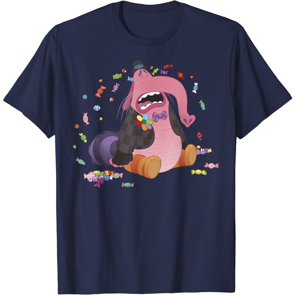 ดูดีนี่ เสื้อยืดพิมพ์ลายแฟชั่นเสื้อยืดแขนสั้น พิมพ์ลาย Inside Out Bing Bong Crying Candy แฟชั่นสําหร