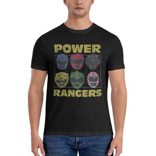 เสื้อยืด ลาย Power Rangers King Kong Tv Series Ranger Helmet คุณภาพดี ดีไซน์ใหม่