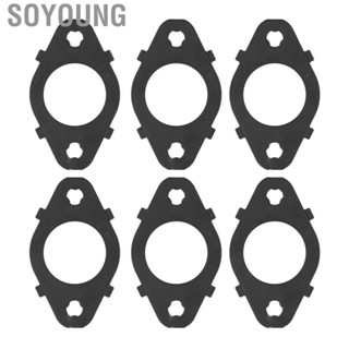 Soyoung Exhaust Manifold Gasket  Easy To Install Firm Good Sealing Vehicle Exhaust Manifold Gasket  Rust  for Car