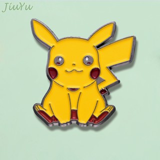 เข็มกลัด รูปการ์ตูนอนิเมะ Pokemen Pikachu แนวตลก เหมาะกับของขวัญ สําหรับแฟนคลับ