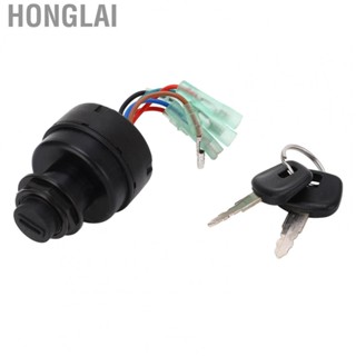 Honglai Control Box Ignition Switch  Replacement 353‑76020‑3 Boat Ignition Key Switch Set Responsive  for Tohatsu RC5A