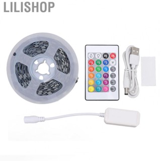 Lilishop RGB Strip Lights Dimmable Multifunction 16.4ft  Control 5V USB Smart