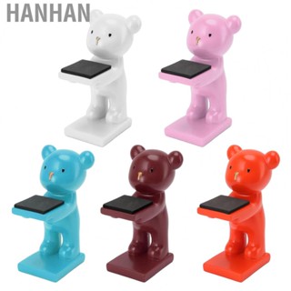 Hanhan Bear Watch Stand  Fine Workmanship Resin Watch Display Stand Multifunction  for Shop