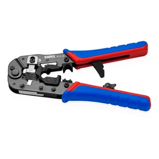 KNIPEX Crimping Pliers for RJ45 Western plugs คีมย้ำสำหรับปลั๊กแบบตะวันตก รุ่น 975113