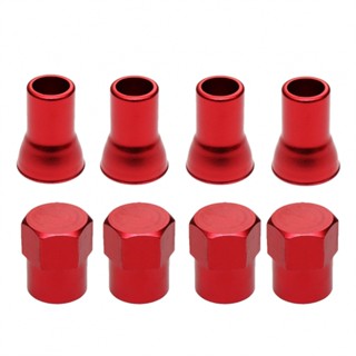 ⚡READYSTOCK⚡Stem Sleeves+Hex Cap Spare Wheel Stem Air-Valve CAP&amp;Sleeve Cover Car Red