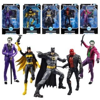 [ของแท้] Mcfarland Three Jokers Series Batman Batgirl หมวกฮู้ด สีแดง 23 ซม. เคลื่อนย้ายได้ 92GK