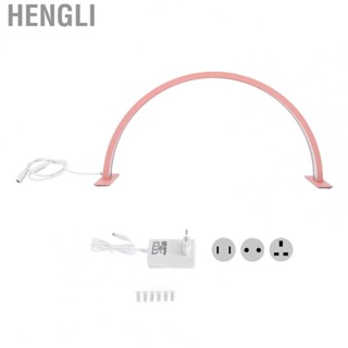 Hengli Manicure Desk Lamp  110-240V Half Moon Table Lamp Adjustable Color Temperature 28in  for Tattoo