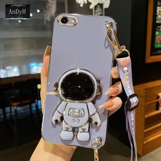 Andyh เคสโทรศัพท์มือถือ ลายนักบินอวกาศน่ารัก พร้อมสายคล้องยาว สําหรับ VIVO Y81 Y83 1808 1803 Y71 1724 Y66 1609 V5 Lite Y67 V5S Y65