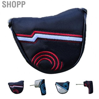 Shopp Mallet Putter Head Cover Magnetic Suction Buckle Long Semicircle Golf Accessories for Putter