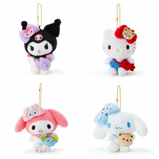 SANRIO ตุ๊กตาซานริโอ้ ขนาดเล็ก สําหรับตกแต่งกระเป๋าเป้สะพายหลัง