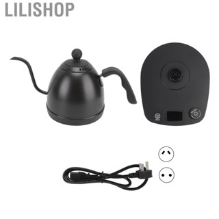 Lilishop Electric Water Kettle  Temperature Display Gooseneck Smart Control Hot Water Kettle Time Setting  for Hotel