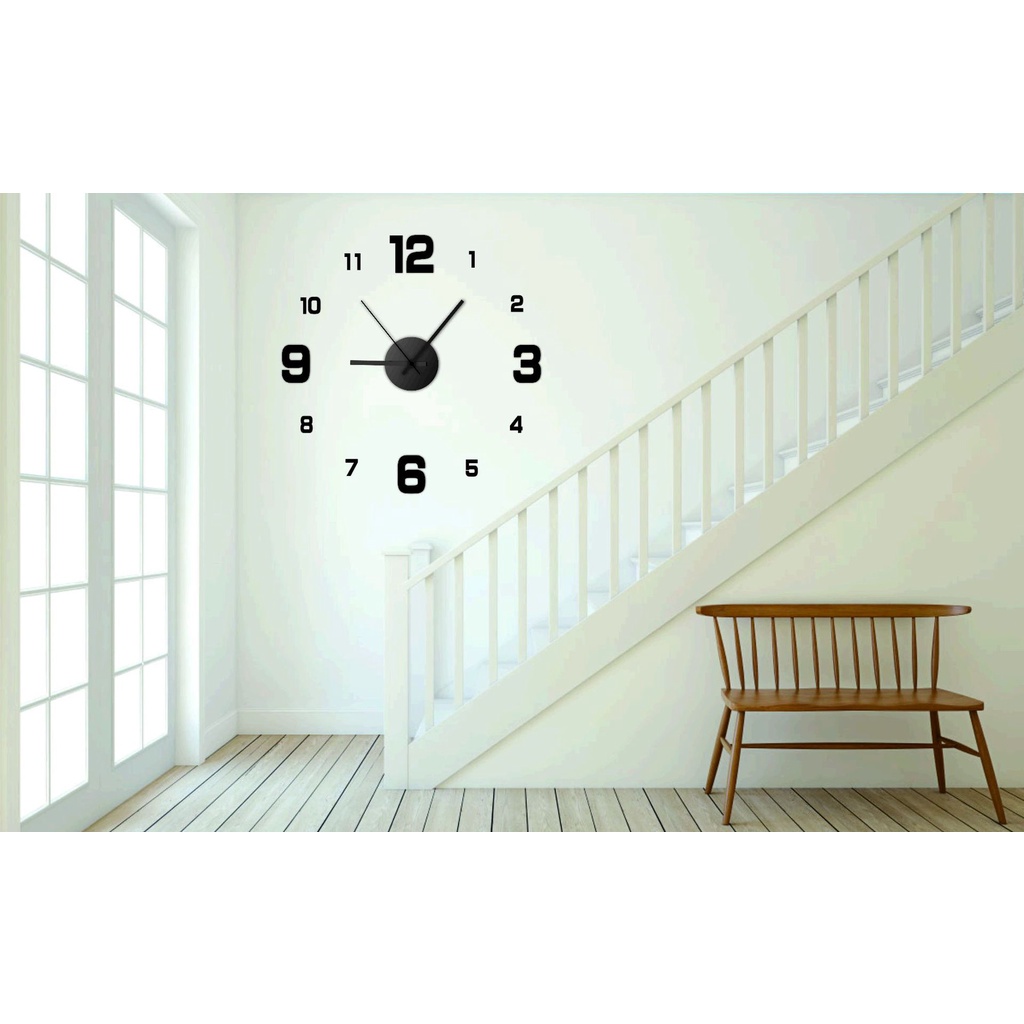 120CMนาฬิกาควอตซ์แขวนผนัง ขนาดใหญ่ แบบเรียบง่าย สไตล์นอร์ดิก สร้างสรรค์ สําหรับตกแต่งห้องนั่งเล่น โรงงาน ขายส่ง - รูปที่ 7