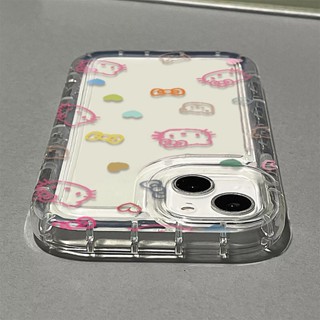 เคสโทรศัพท์ซิลิโคน TPU แบบนิ่ม ลายแมวน่ารัก กันกระแทก สําหรับ IPhone 14 13 11 12 Pro XS Max X XR 7 + 8 Plus