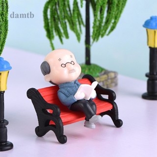 Dtb ตุ๊กตาคู่คุณยาย ขนาดเล็ก สําหรับตกแต่งสวน DIY