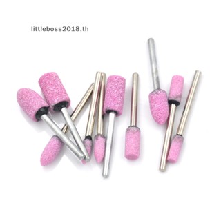 [littleboss] ล้อเจียรหินโรตารี่ สีชมพู 10 ชิ้น