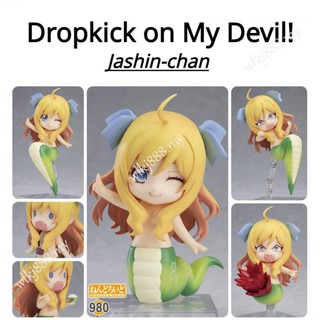 Nendoroid Dropkick บนปีศาจของฉัน! โมเดลฟิกเกอร์อนิเมะ Jashin-Chan Change Face Articulado 980 ของเล่นสําหรับเด็ก