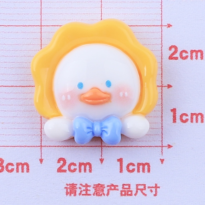 แผ่นกาวเรซิ่น รูปหัวสัตว์น่ารัก แวววาว แฮนด์เมด diy รูปที่ 5