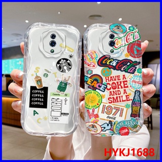 เคส Oppo Reno เคสโทรศัพท์มือถือ tpu นิ่ม แบบใส ลายครีม สําหรับ NYW