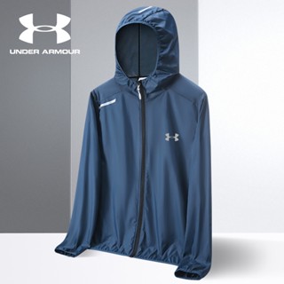 Under Armour เสื้อแจ็กเก็ตกันแดด ระบายอากาศ กันน้ํา ป้องกันรังสียูวี เหมาะกับฤดูร้อน สําหรับผู้ชาย ตกปลากลางแจ้ง