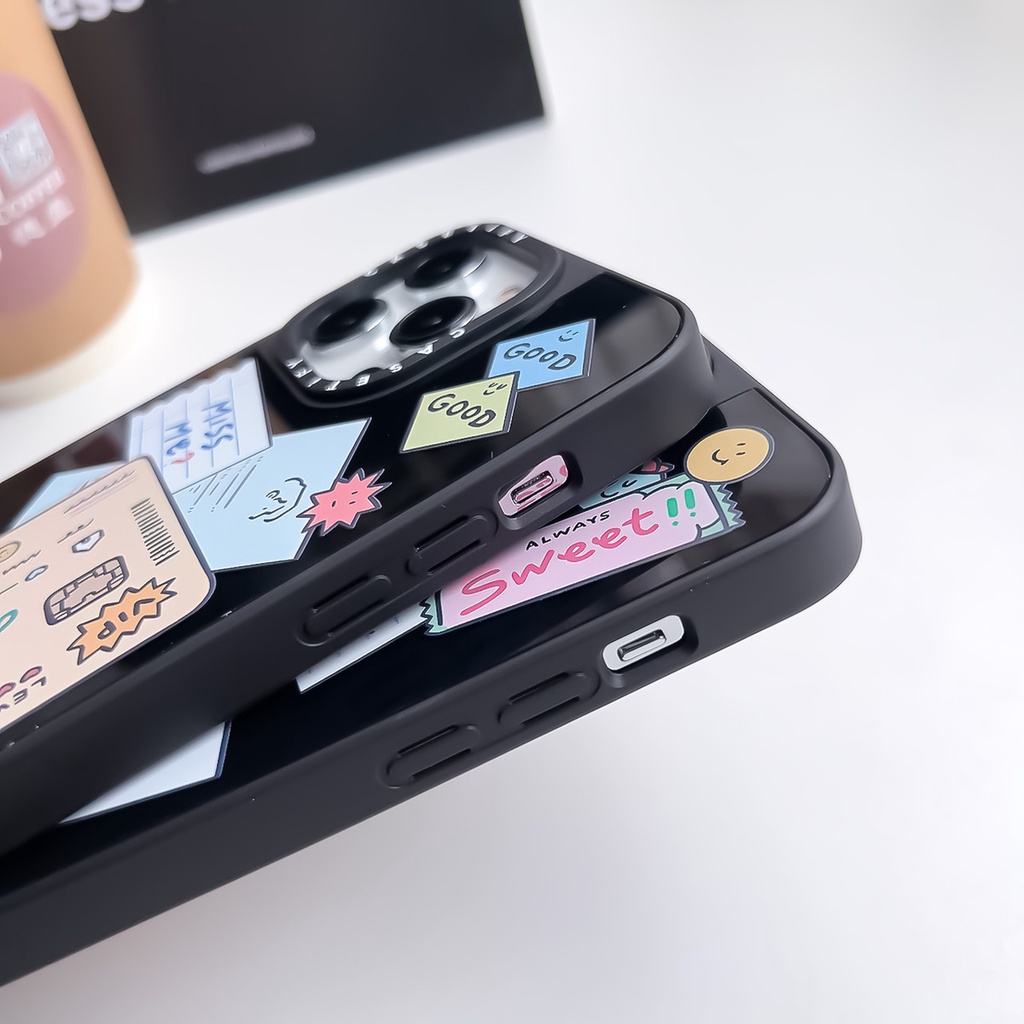 กระจกสําหรับiPhone 17 AIR 16 Pro max 15 Promax 14 Plus 13 mini 12 11 XS XR XSMAX 7G 7 Plus SE2020 คู่กันกระแทกFull Protectorโทรศัพท์มือถือกรณี - รูปที่ 7