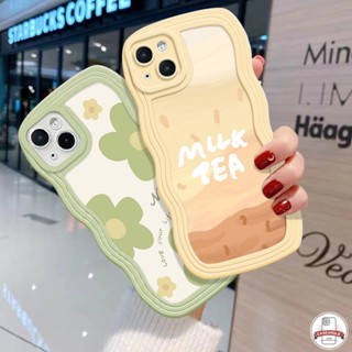 เคสโทรศัพท์มือถือ ลายดอกไม้ ชานมสด สําหรับ Redmi Note 11 11s 9s 9 8 10s 10 11 Pro Max Redmi 9 A1+ 9C NFC 10A A1 10C 9A 10 9T POCO X3 NFC Pro M3 Mi 11T Pro เคส Tpu นิ่ม