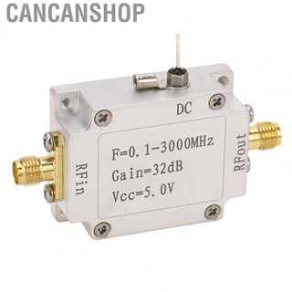 Cancanshop RF Amplifier  High Accuracy 5V RF Amplifier Board 32dB Gain 0.1‑3000MHz  for Weak Signals