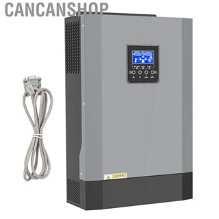 Cancanshop Off Grid Solar Inverter  5.5KW AC230V Sine Waving MPPT Solar Inverter 4 Charging Modes  for Television for