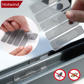 Hotwind สติกเกอร์ตาข่าย ป้องกันยุง แมลงวัน แมลง สําหรับซ่อมแซมผนัง หน้าต่าง C1R4 6 10 ชิ้น