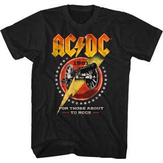 เสื้อเชิ้ต สําหรับ Those About To Rock 1981 ACDC