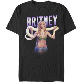 เสื้อยืด พิมพ์ลาย Python Britney Spears