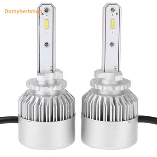 [Domybestshop.th] Dicn หลอดไฟหน้ารถยนต์ LED 9-32V 6500K 8000LM S2 880 TX 19 AU 1 คู่