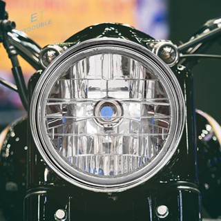 [Getdouble.th] ไฟหน้า LED กันน้ํา ทรงกลม สําหรับ Honda CB400 900 CB750 [Getdouble.th]