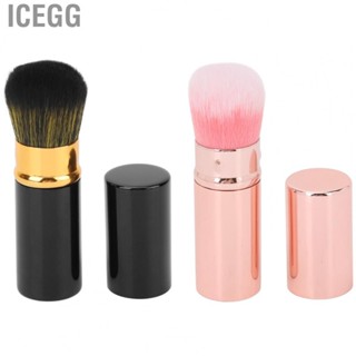 Icegg Retractable Makeup Brush Travel Portable Soft Hair Loose  Cosmetic