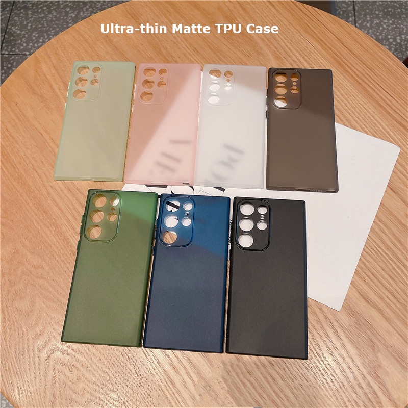 เคส TPU ป้องกันลายนิ้วมือบางเฉียบสําหรับ Samsung Galaxy A37 A55 A56 A54 5G ฝาหลังเชลล์