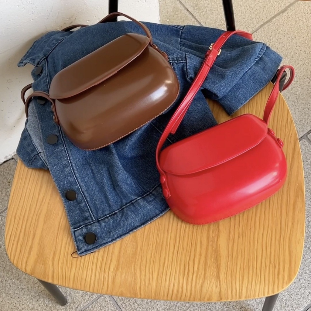bag_1(BAG1897) กระเป๋าหนังสะพายทรงกล่อง สไตล์เกาหลี crossbody