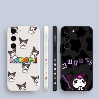 เคสโทรศัพท์มือถือ ซิลิโคน ลาย Cheeky Kuromi Side น่ารัก สําหรับ Samsung Galaxy S23 S22 S21 S20 FE Ultra Plus S10 S10E S9 S8 Lite Plus 5G